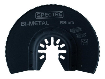 5x Oscillating BIM 88mm Round Segment Blade Multi Tool Saw Wood Metal Fibreglass