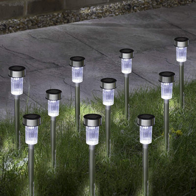 5x Outdoor Garden Solar Stake Lights - 5