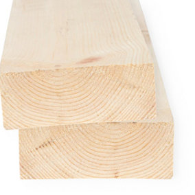 5x1.5 Inch Planed Timber  (L)1200mm (W)119 (H)32mm Pack of 2