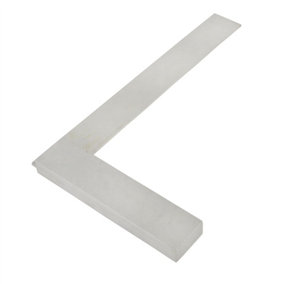 6" (150mm) Engineers Tri Square Set Square Right Angle Straight Edge Steel Try SIL117