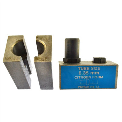 Bremsleitungs-Bördelwerkzeug, Bördelstanze für Citroen 6,35 mm Rohrgrö- AB Tools