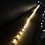 6.4m Compact MicroBrights Christmas Lights with 400 LEDs in Warm White