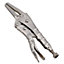 6.5" (165mm) Long Nose Straight Locking Pliers Mole Grips With Ribbed Handles
