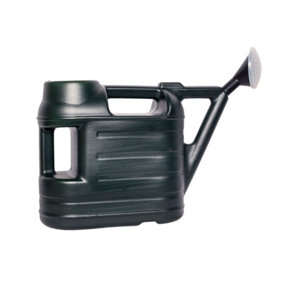 6.5L Outdoor Garden Watering Can With Rose in Green For Gardening