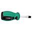6.5mm x 38mm Slotted Flat Headed Screwdriver with Magnetic Tip Rubber Handle