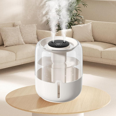6.8L Humidifiers for Bedroom Cold Mist Humidifier with Double Nozzle 3 ...