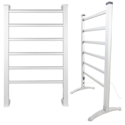 6 Bar Electric Heated Towel Rail
