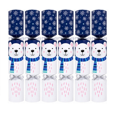 6 Christmas Games Crackers Racing Polar Bear Dash Festive Party Game