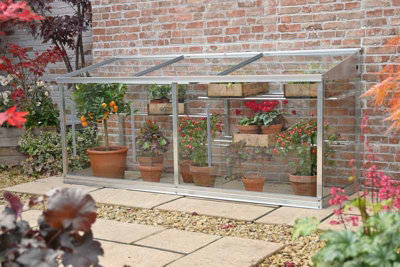 6 Feet Half Wall Frame/Growhouse - Glass - L183 x W63 x H82 cm - Anthracite