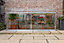 6 Feet Half Wall Frame/Growhouse - Glass - L183 x W63 x H82 cm - Antique Ivory