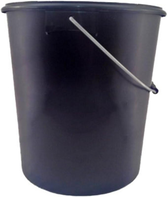6 Gallon 30L Deep Plasterers Plastic Bucket Heavy Duty with Strong ...
