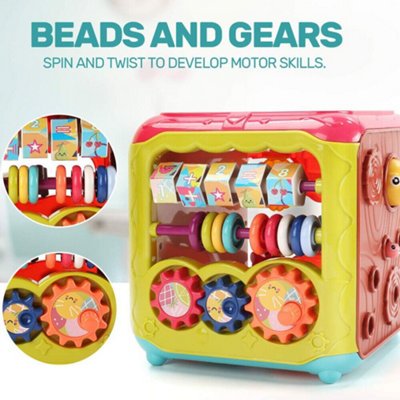 6 in 1 Activity Cube Toys for Boys and Girls