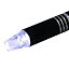 6 in 1 LED Precision Screwdriver Magnetic Pocket Pen Slotted Phillips Black