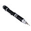 6 in 1 LED Precision Screwdriver Magnetic Pocket Pen Slotted Phillips Black