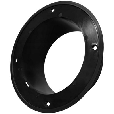 Kair Rundes Deckenventil 150 Mm – Abluft/Zuluft, Mit Haltering, Aus Kunststoff, Für Lüftung & Klima