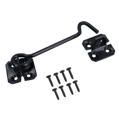 6 inch Cabin Hook Eye Latch Lock Catch Hold Back For Sheds Gates ...