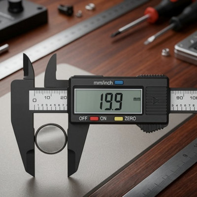 6 inch LCD Digital Vernier Caliper 150mm Electronic Micrometer ...