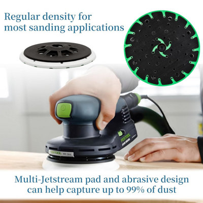 6-Inch Replacement Sanding Pad for Festool ETS 150/5 - Super Soft, 48 ...