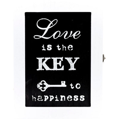 6-Key Hook Cabinet - Love Is The Key (Classic)