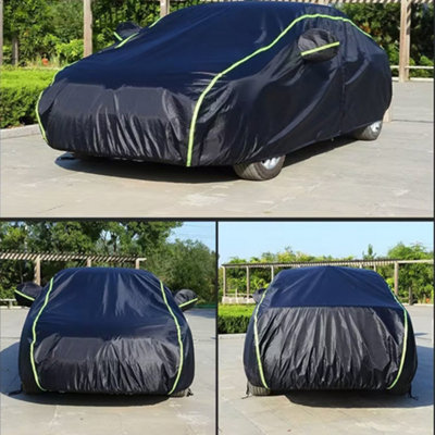 EDIENS 6 Layers Car Cover Waterproof All Weather for Autoobiles
