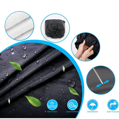 thumbnail image 2 of The Cover Factory 6-Layer Car Cover – Waterproof, Breathable, Fleece Lining For Indoor/Outdoor 2 of 6