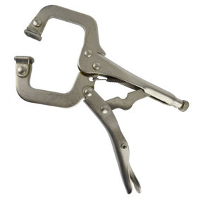 6" Mini Locking C Clamp / Fastener / Welding / Mole Grip / Adjustable Vice