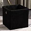 6 Pack Boucle Cube Folding Space Saving Storage Boxes