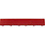 6 PACK Heavy Duty Floor Tile Edge - PP Plastic - 400 x 60mm - Female - Red