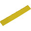 6 PACK Heavy Duty Floor Tile Edge - PP Plastic - 400 x 60mm - Female - Yellow