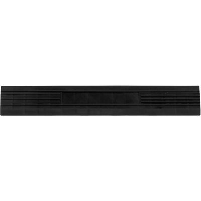 6 PACK Heavy Duty Floor Tile Edge - PP Plastic - 400 x 60mm - Male - Black - 3
