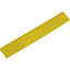 6 PACK Heavy Duty Floor Tile Edge - PP Plastic - 400 x 60mm - Male - Yellow
