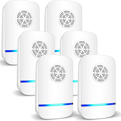 6 Pack Ultrasonic Mouse Repellent, Anti-Mouse, Silent, Non-Toxic ...