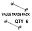 6 Pack Worktop Connecting Jointing Jointing Bolt, Length 150 mm, Free P&P