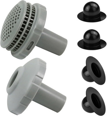 6 Pieces Swimming Pool Spray Connector Kit with Outlet Filter Grid ...