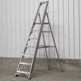 6 Step Industrial Platform Step Ladder