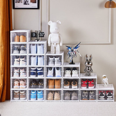 Stacking shoe storage boxes online