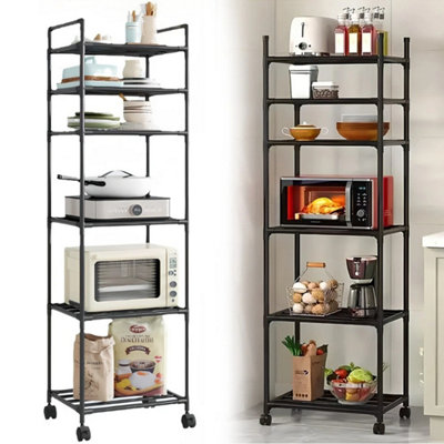 6 Tier Heavy Duty Storage Rack Multipurpose Shelving for Kitchen