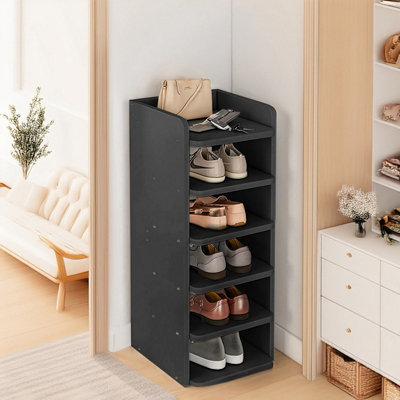 Black Wooden Shoe Racknull