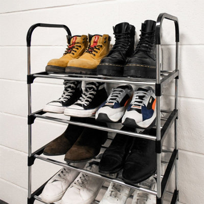 6 Tier Shoe Rack Lightweight Shelving Storage