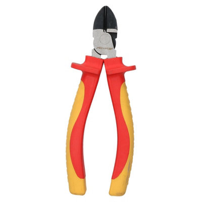 6" VDE Electrician Electrical Diagonal Side Wire Cutting Cutter Cut Snips Pliers DIY at B&Q