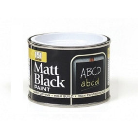6 x 151 Matt Black Chalkboard Paint - 180 ml