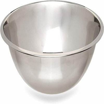 6 X 16Cm Stainless Steel Deep Mixing Bowl Cooking Kitchen Baking Lightweight