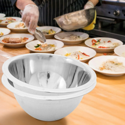 thumbnail image 2 of NutriChef 6-Piece Stainless Steel Kitchen Mixing Bowls Set NCMB6PC... 2 of 13
