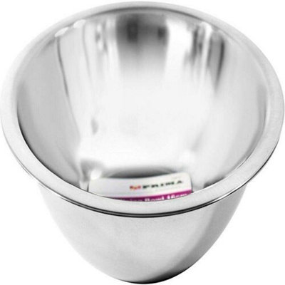 6 X 16Cm Stainless Steel Deep Mixing Bowl Cooking Kitchen Baking Lightweight