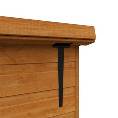 6 x 2'2" Wooden Tool Chest (12mm Tongue and Groove Floor and PENT Roof) - 5