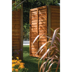 6 x 3 Traditional Lap Fence Gate Pressure Treated