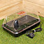 6 x 38cm Heated Seed Starter Tray Growarm 100 Propagator Kit with two trays Heated Indoor Seedling Planter