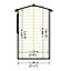 6 x 4 (1.82m x 1.21m) - Reverse Apex Wooden Garden Shed - Door On Right Hand Side