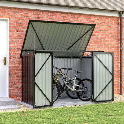 Bike storage best sale shed b&q