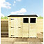 6 x 4 Garden Shed REVERSE Pressure Treated T&G Single Door Apex Wooden Garden Shed - 1 Window (6' x 4') / (6ft x 4ft) (6x4)